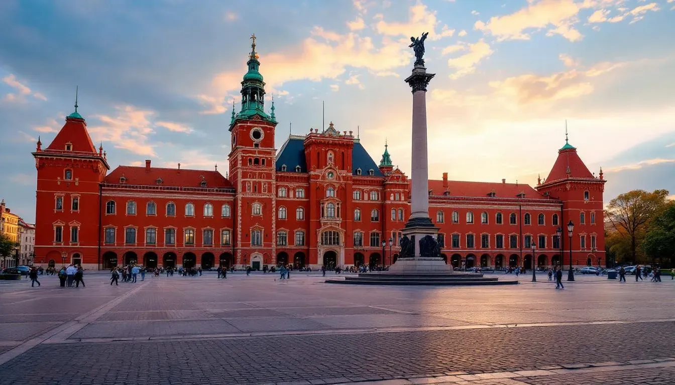 Filming location in Poland